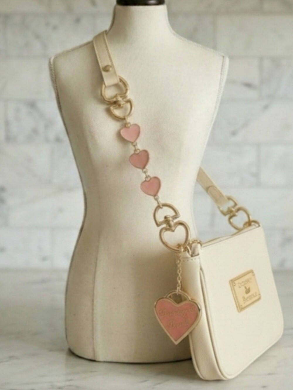 Dooney & Bourke Vintage Heart Charm - Picture 7 of 8